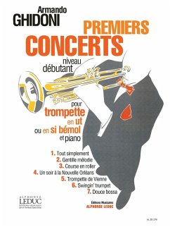 Cover GHIDONI PREMIERS CONCERTS TROMPETTE UT OU SIB ET PIANO