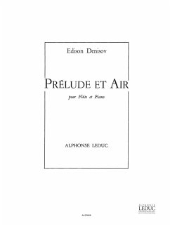 Cover Prélude et Air pour flute et piano