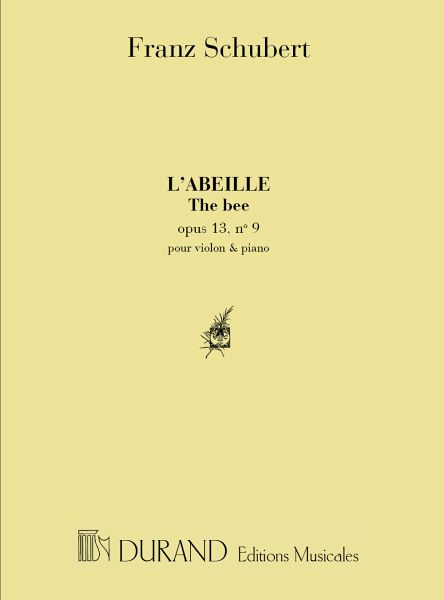 L'abeille op.13,9 pour violon et piano