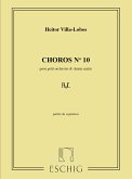 H. Villa-Lobos Choros N 10 Soprano Canto (O Voce Recit) E Pianoforte