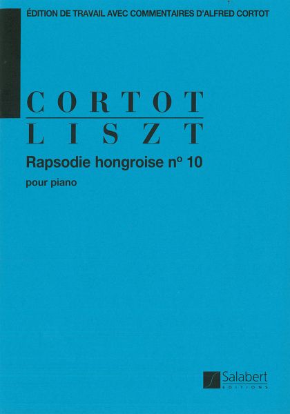 Liszt Rapsodie Hongroise N 10 (Cortot) Piano Piano