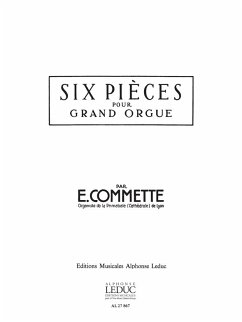 Cover 6 Pičces pour orgue