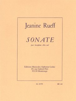 Cover Sonate pour saxophone