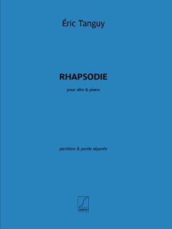 Cover Rhapsodie pour alto et piano