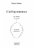Calligrammes pour voix moyenne et piano Calligrammes pour voix moyenne et piano