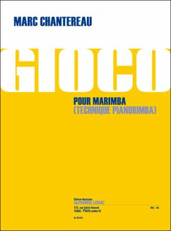 Cover CHANTEREAU GIOCO TECHNIQUE PIANORIMBA/MARIMBA