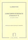 Concerto elegiaco pour guitare et orchestre guitare et piano