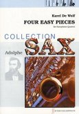 4 EASY PIECES FOR SAXOPHONE QUARTET SCORE+PARTS