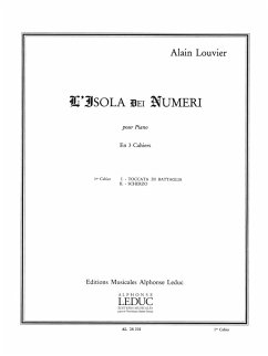 LOUVIER ISOLA DEI NUMERI CAHIER 1/PIANO