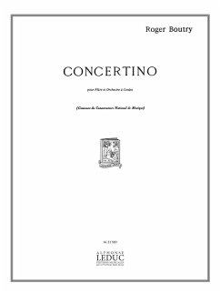 Cover BOUTRY CONCERTINO FLUTE ET PIANO