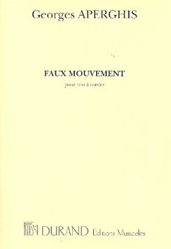 Faux mouvement pour violon, alto et violoncelle partition et parties