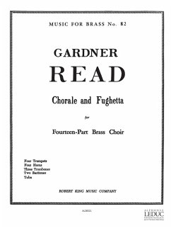 READ CHORALE AND FUGHETTA BRASS ENSEMBLE/SCORE AND PARTS(PTION/PTIES)MFB082