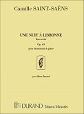 Une nuit ŕ Lisbonne op.63 pour harmonium et piano partition et partie