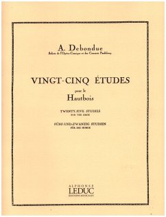 Cover 25 études pour hautbois