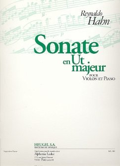 Cover Sonate ut majeur pour violon et piano