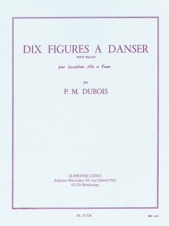 Cover 10 figures ŕ danser Petit ballet pour saxophone et piano