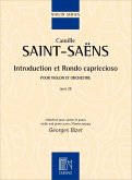 Introduction et Rondo capriccioso op.28 pour violon et orchestre pour violon et piano