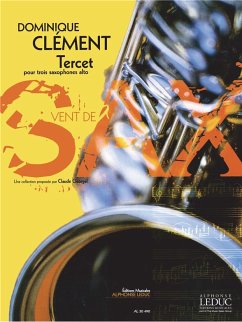 Cover Tercet pour 3 saxophones alto partition+parties (2001)