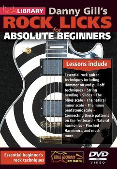 Rock Licks for Absolute Beginners Gitarre DVD