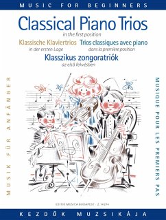 Klassische Klaviertrios für Anfänger (erste Lage)