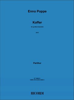 Enno Poppe, Koffer Chamber Ensemble Studienpartitur