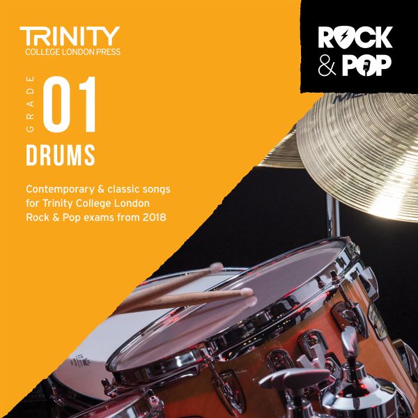 Trinity Rock and Pop 2018-20 Drums Grade 1 CD Trinity Rock and Pop 2018-20 Drums Grade 1 CD