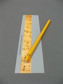 Bleistift mit Kristall-Stein und Lesezeichen Bleistift mit Kristall-Stein und Lesezeichen