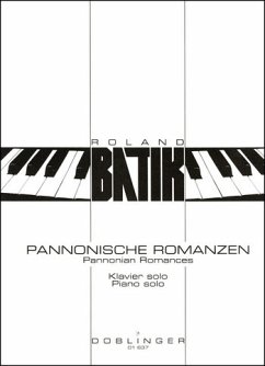 Cover Pannonische Romanzen für Klavier