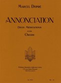 ANNONCIATION 2 MEDITATIONS POUR ORGUE