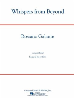 Rossano Galante, Whispers from Beyond Concert Band Partitur + Stimmen