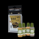 D.A.K. COLORS FOR AFV Warfront Paint Set