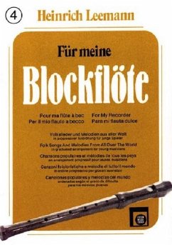 Für meine Blockflöte Band 4 für Sopranblockflöte