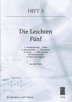 Cover Die leichten Fünf Band 3 für Akkordeon