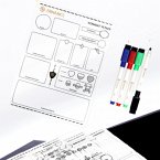 ENHANCE Tabletop Acrylic Character Sheets Clear