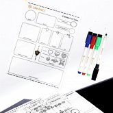ENHANCE Tabletop Acrylic Character Sheets Clear