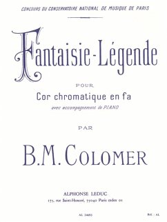 Cover COLOMER FANTAISIE LEGENDE COR EN FA ET PIANO