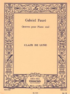 Cover FAURE CLAIR DE LUNE PIANO