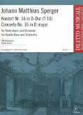 Konzert D-Dur Nr.16 T16 für Kontrabass und Orchester Klavierauszug für Kontrabass und Klavier