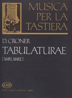 Cover TABULATURA PER IL CLAVICORDO BENKOE, DANIEL, ED PERTIS, ZSUZSA, ED