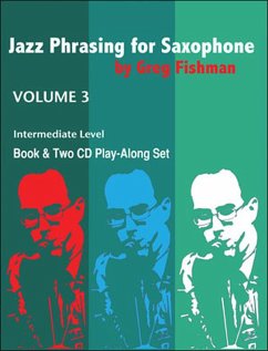 Cover Jazz Phrasing for Saxophone Volume 3