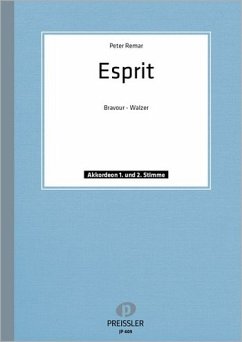 Cover Esprit Bravour-Walzer für 2 Akkordeons Spielpartitur