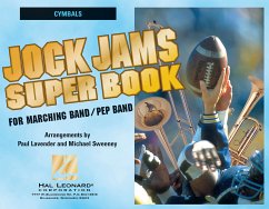 Cover Jock Jams Super Book - Cymbals Marching Band Stimme