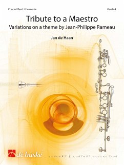 Jan de Haan Tribute to a Maestro Concert Band/Harmonie Partitur