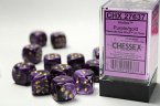 VortexŽ 16mm d6 Purple/gold Dice Block (12 dice)