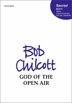 God of the open Air for mixed chorus a cappella (handbells ad lib) score