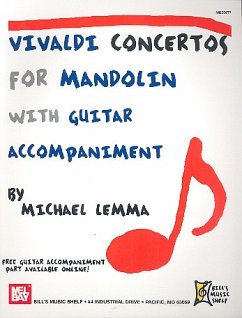 Cover Concertos for mandolin and guitar score