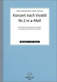 Konzert Nr.2 nach Vivaldi a-Moll für 2 Akkordeons Partitur