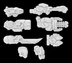 Nemesis A Weapon Pack  Warcaster Aeternus Continuum Pack (metal)