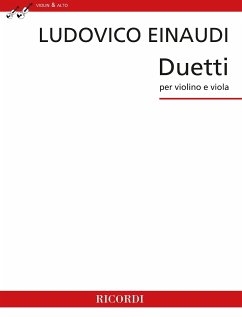 Ludovico Einaudi, Duetti per violino e viola Violin and Viola Buch