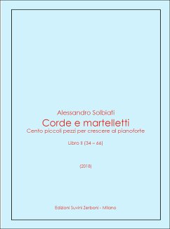 Cover Alessandro Solbiati, Corde e martelletti Klavier Buch